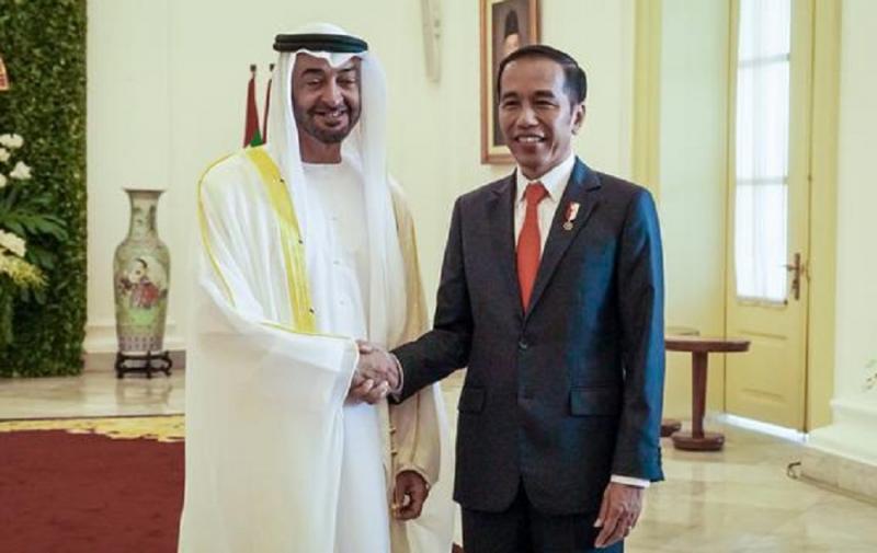 Jokowi Sukses Rayu Pangeran Uni Emirat Arab Investasi Rp140 Triliun. (Liputan6).