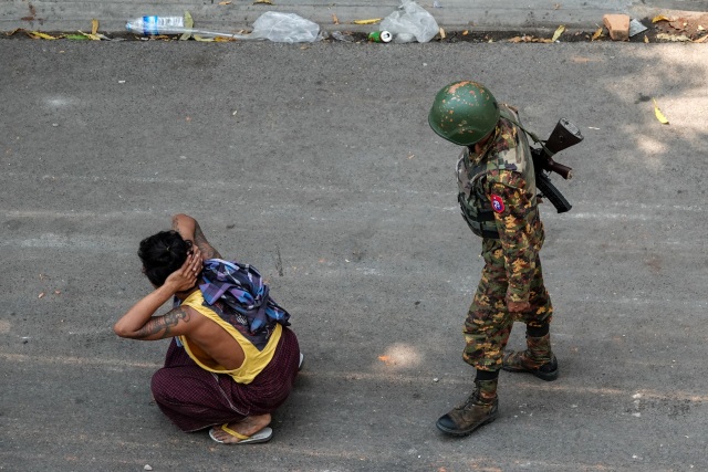 Kebengisan militer Myanmar (Reuters)