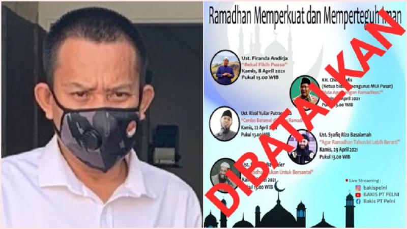 Komisaris Sebut Radikal, PT Pelni Copot Pejabat Gelar Kajian Ramadan. (Twitter).