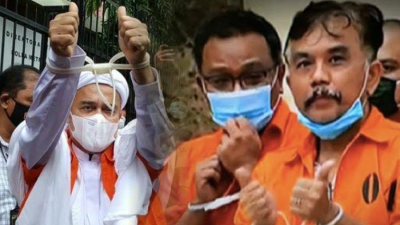 Penjara Habib Rizieq, Syahganda & Jumhur Ialah Penjara Ketidakadilan! (Gelora).