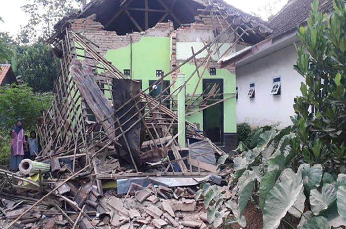 Kerusakan akibat gempa di Malang (Foto:Pemkab Malang)
