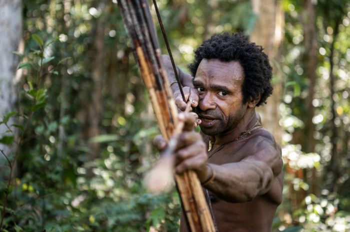 Suku Korowai, di Boven Digul, Papua (Grid.id)