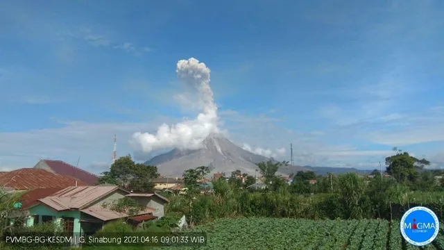 Erupsi Gunung Sinabung (Magma)
