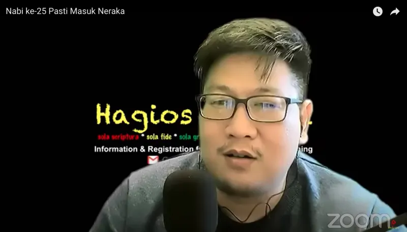 Penista agama Islam Jozeph Paul Zhang (pikiran rakyat)