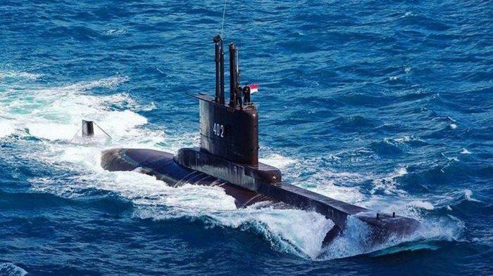 Prediksi menyeramkan BPPT soal keberadaan kapal selam KRI Nanggal 402 usai hilang kontak (Tribunnews)
