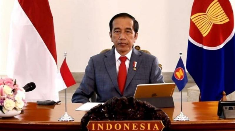 Presiden RI Joko Widodo dalam KTT ASEAN (Suara)