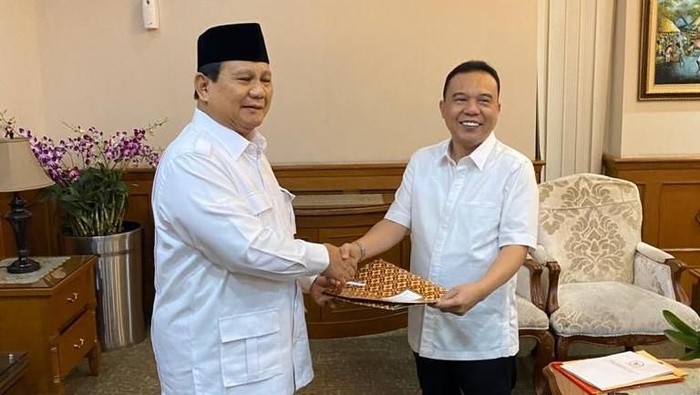 Waketum Gerindra Sufmi Dasco Ahmad laporkan Ketum KNPI Lisman Hasibuan ke Bareskrim Polri karena desak Prabowo mundur dari Ketum Gerindra (detikcom)