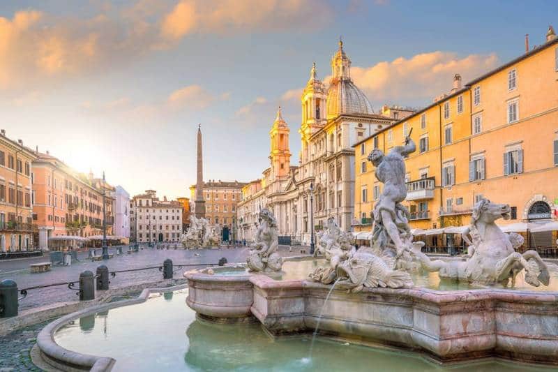 Ilustrasi salah satu kota di Italia (Go Travelly)