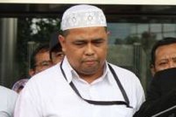 Harun Al Rasyid, memimpin tim satuan tugas KPK dalam operasi tangkap tangan (OTT) di Kabupaten Nganjuk, Jawa Timur (Antara)