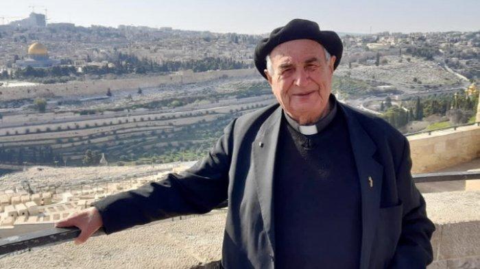 Pastor Manuel Musallam jadi sosok pemersatu umat Islam dan Kristen di Palestina untuk lawan Israel (Tribunnews)