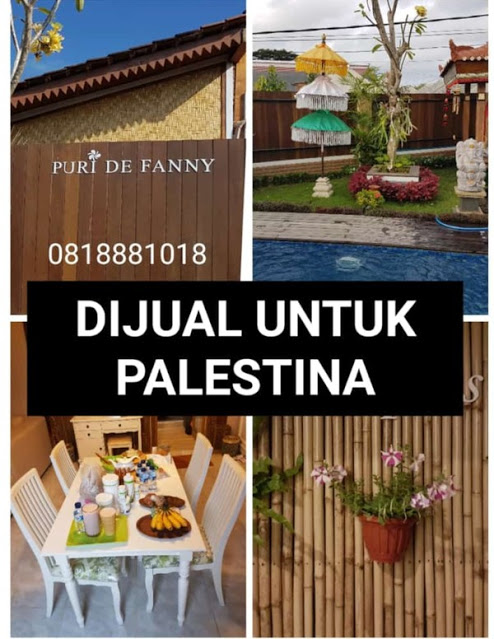 Viral! Sebuah Rumah di Banyuwangi Dijual untuk Rakyat Palestina. (Detik).