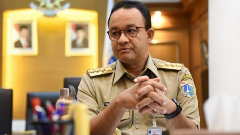 Gubernur DKI Jakarta Anies Baswedan (Lokadata)