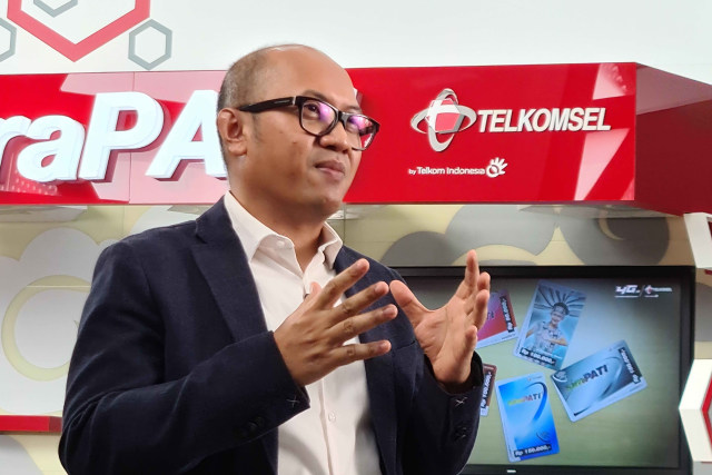 Direktur Utama Telkomsel, Setyanto Hantoro. (ist)