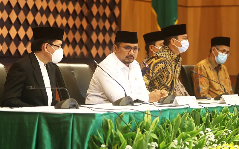 Menteri Agama Yaqut Cholil Qoumas (Robinsar Nainggolan)