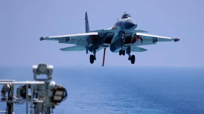 Ilustrasi jet tempur China. (AFP PHOTO)