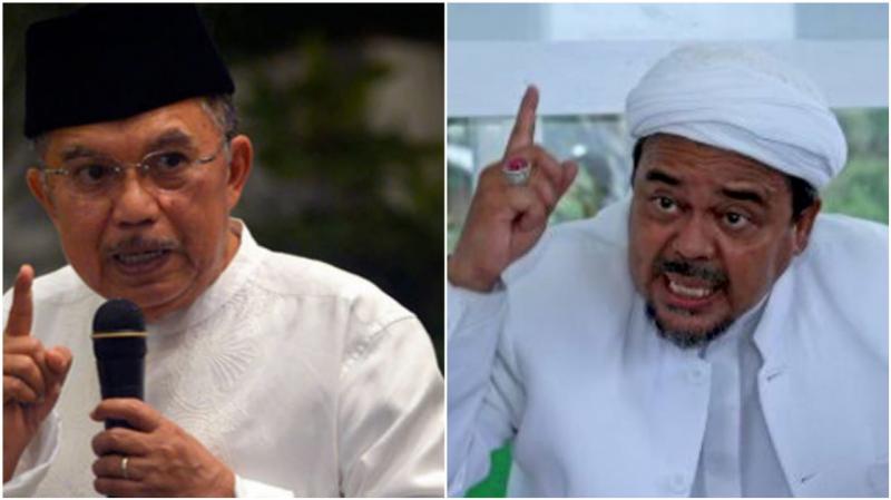 Mantan Wapres JK akui pernah marah besar ke Habib Rizieq Shihab (suaranasional)