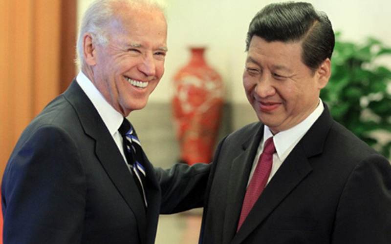 Joe Biden dan Xi Jinping (Bisnis)