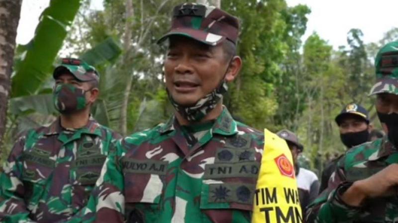 Pangdam Jaya Mayjen TNI Mulyo Aji datangi kantor Anies Baswedan (Tribunnews)