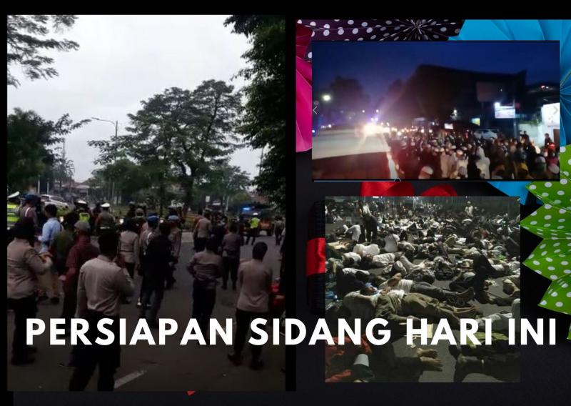 Suasana hari ini di PN Jakarta Timur