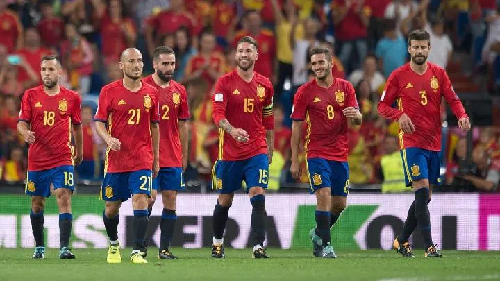 Timnas Spanyol (Tempo)