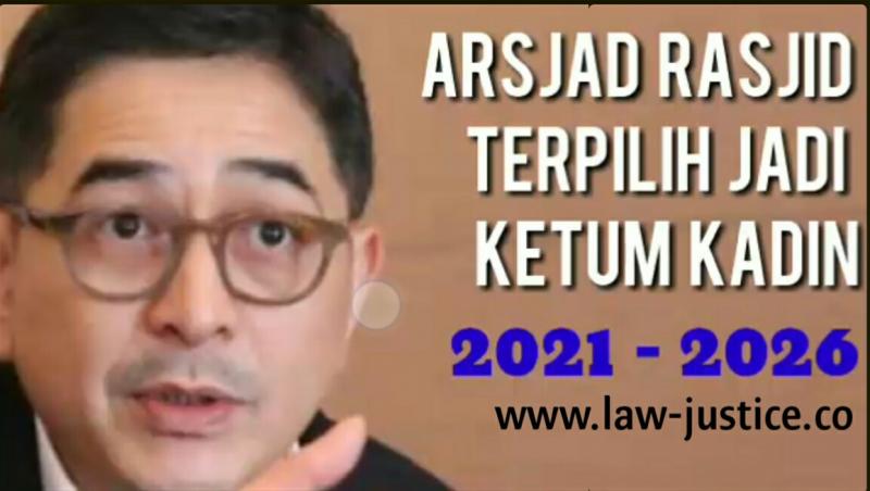 Arsjad Rasjid Ketum KADIN Indonesia Periode 2021-2026. (ist)