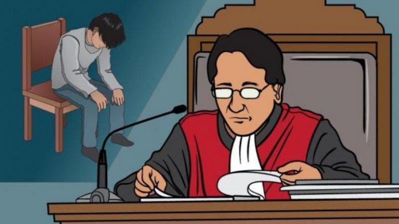 Ilustrasi hakim dibebastugaskan karena karaoke dengan istri orang (Tribunnews)