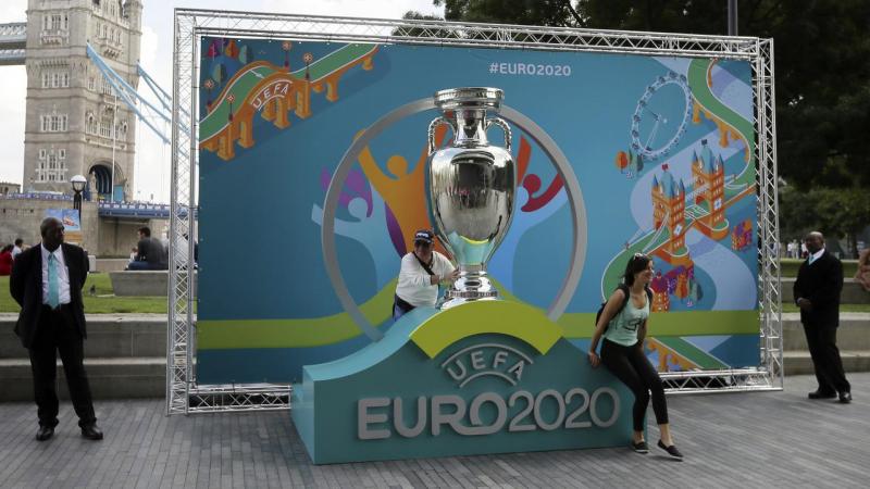 Turnamen Akbar EURO 2020 dan Copa America 2021, (Jean-Christophe Bott/Keystone via AP)