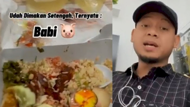 Viral Pelanggan Tertipu karena Makan Babi, Grab Indonesia Minta Maaf. (Twitter).