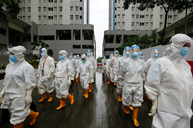 Tenaga Kesehatan Garda Terdepan pandemi Covid-19 (Kumparan)