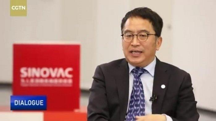 CEO Sinovac Biotech Ltd, Weidong Yin. (Tribun).