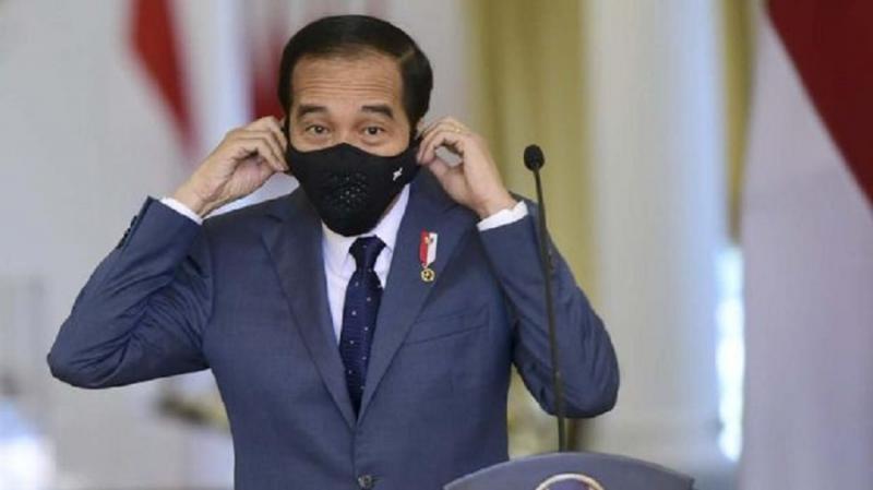 Jokowi Tegaskan saat Ini Semua Wajib Pakai Masker. (CNN).