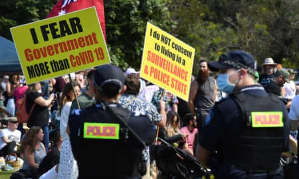 Ribuan Massa melakukan Aksi Demonstrasi di Australia (Foto: Istimewa)