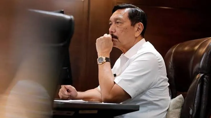 Menko Marves Luhut Panjaitan. (Foto: Tangkapan layar YouTube Kemenko Marves).