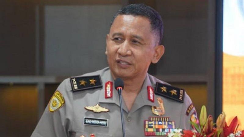 Kapolda Sumatera Selatan Irjen Pol, Prof. Eko Indra Heri (Tribun)