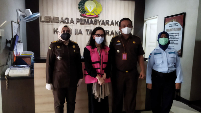 Jaksa Pinangki kembali merubah penampilan, kini tak berhijab lagi (Ist)