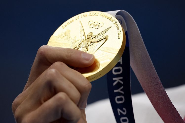 Ilustrasi Medali Emas (AFP)