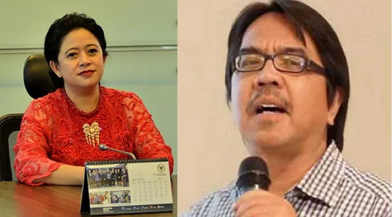 Puan Maharani dan Ade Armando (Net)