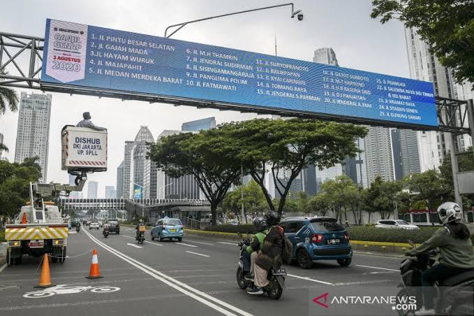 Ilustrasi lalu lintas di DKI Jakarta. (Foto: Antara).