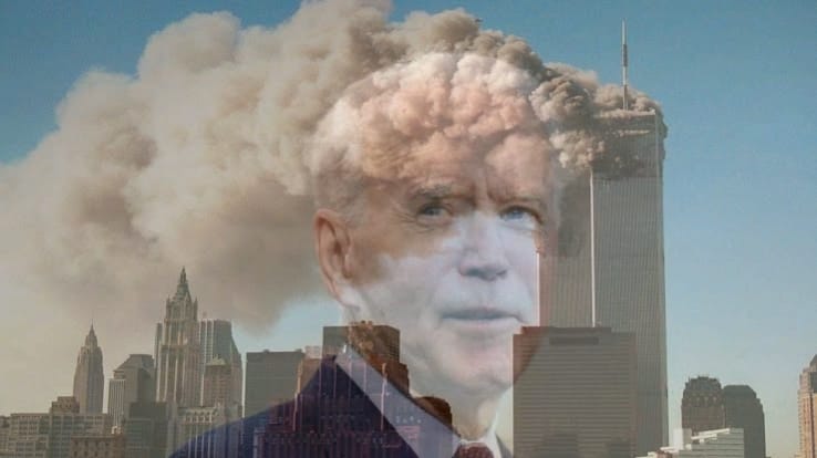 Ilustrasi Joe Biden dan Tragedi 9/11. (Foto: Diolah Law-Justice).