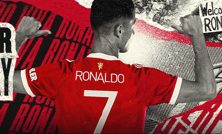 Cristiano Ronaldo kembali mengenakan nomor punggung  di MU (Foto: Manchester Untied Official)