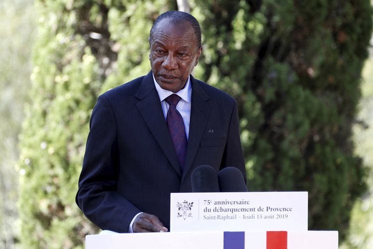 Presiden Guinea Alpha Konde (Reuters)