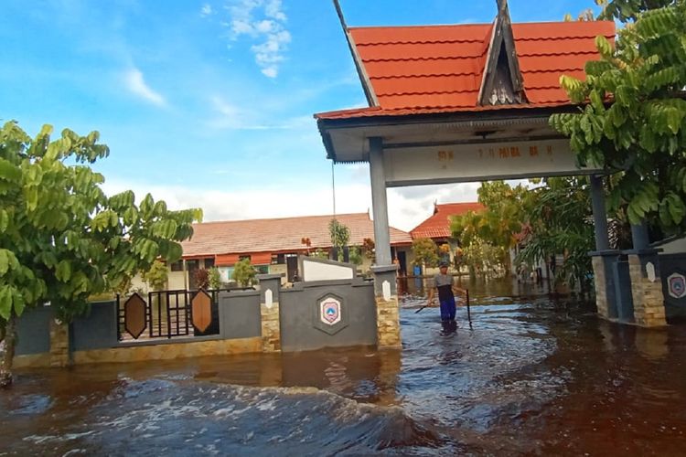 Banjir di Palangkaraya, Kalteng (Net)