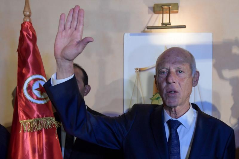Presiden Tunisia Kais Saied (AFP)