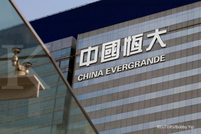 Kantor China Evergrande. (Reuters)