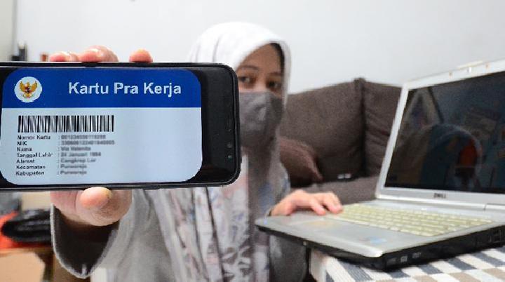 Ilustrasi pengunaan kartu prakerja (Foto: Tempo)