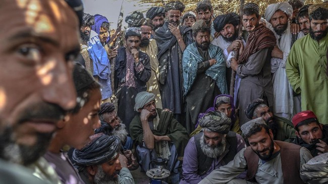Potret Pasar Opium di Afghanistan (AFP)