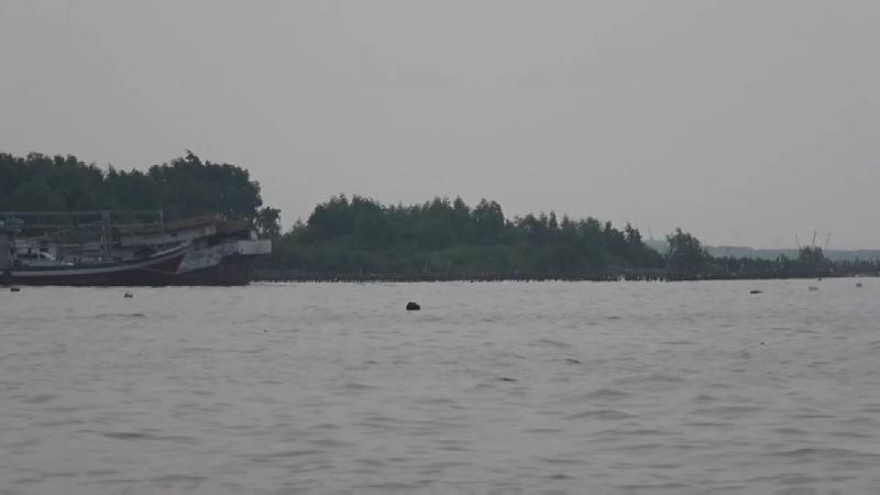 Laut Di Teluk Jakarta. (Saiful Anwar/Law-Justice.co)