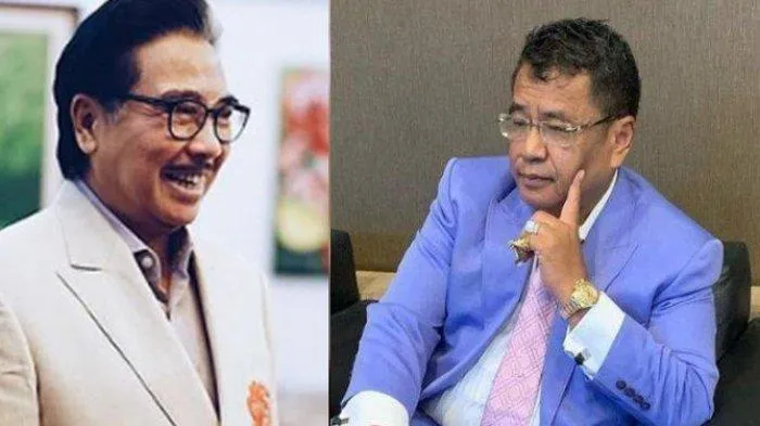 Pengacara Hotma Sitompoel dan Hotman Paris (Tribun)