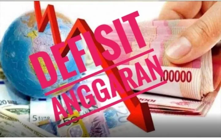 Ilustrasi Defisit anggaran (Net)