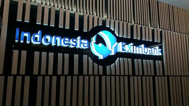 Logo Lembaga Pembiayaan Ekspor Indonesia (LPEI) atau Indonesia Eximbank (Istimewa)
